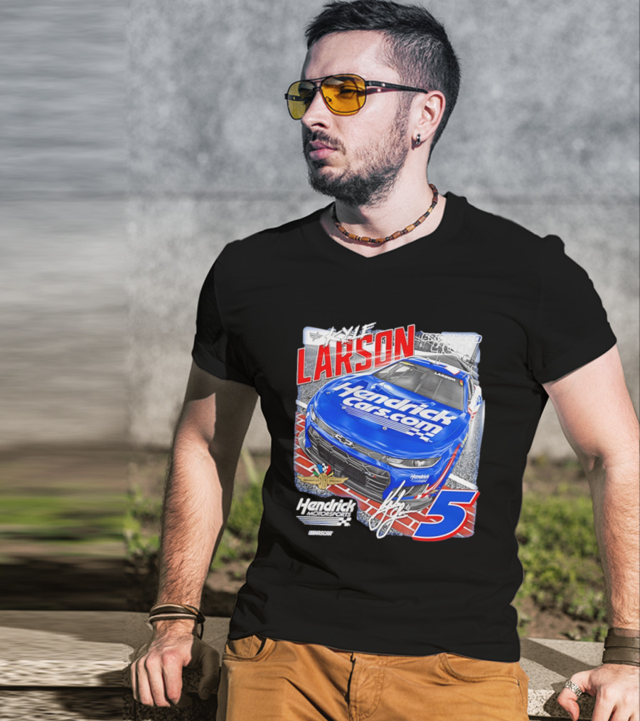 Kyle Larson Hendrick Motorsports No 5 Brickyard 400 T-Shirt