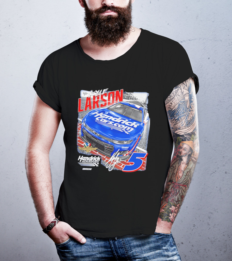 Kyle Larson Hendrick Motorsports No 5 Brickyard 400 T-Shirt