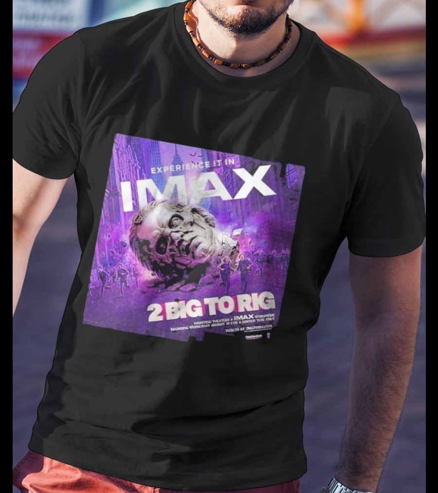 Experience It In IMAX Ghost 2 Big To Rig Feature Film Capturing Skeletour World Tour 2026 T-Shirt