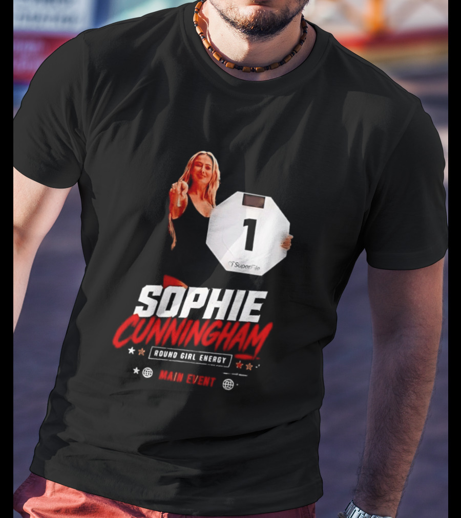 Sophie Cunningham Round Girl Energy Main Event 1 T-Shirt