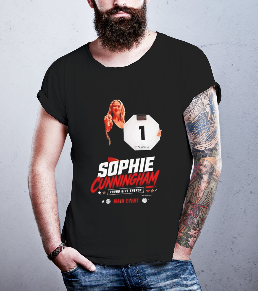 Sophie Cunningham Round Girl Energy Main Event 1 T-Shirt