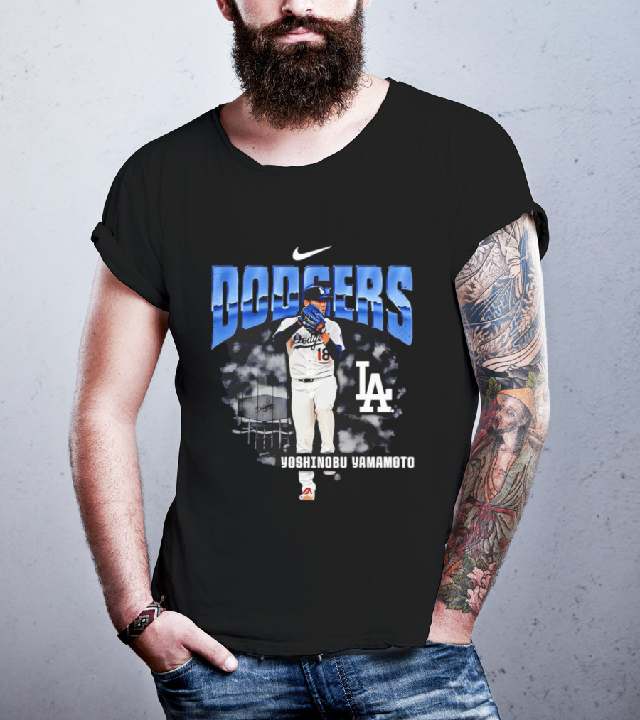 Los Angeles Dodgers Yoshinobu Yamamoto LA 2026 MLB All Star Game T-Shirt