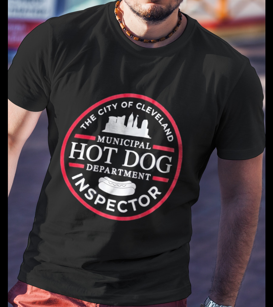 Cleveland Municipal Hot Dog Department Inspector T-Shirt