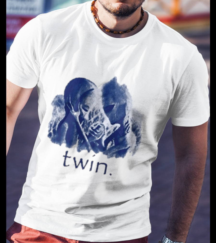 Twin Blue Alien 2026 Embrace T-Shirt