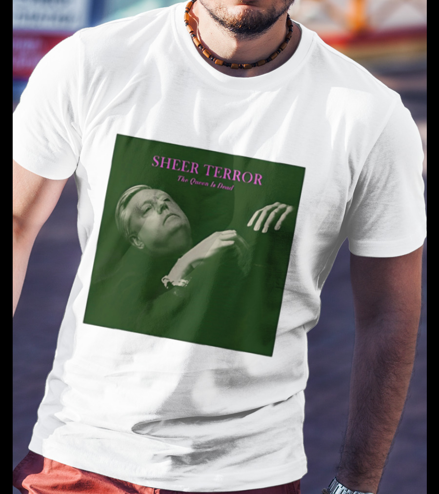 Sheer Terror The Queen Is Dead Punk Album Cover T-Shirt