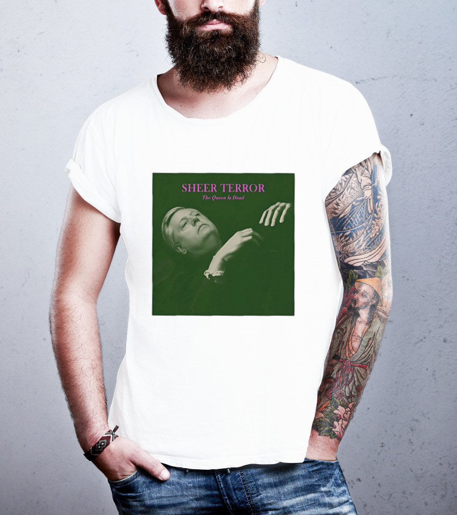 Sheer Terror The Queen Is Dead Punk Album Cover T-Shirt