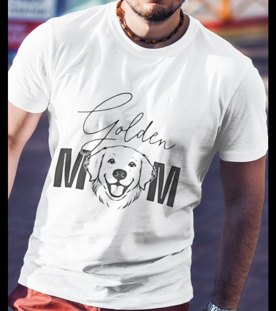 Golden Retriever Dog Mom T-Shirt