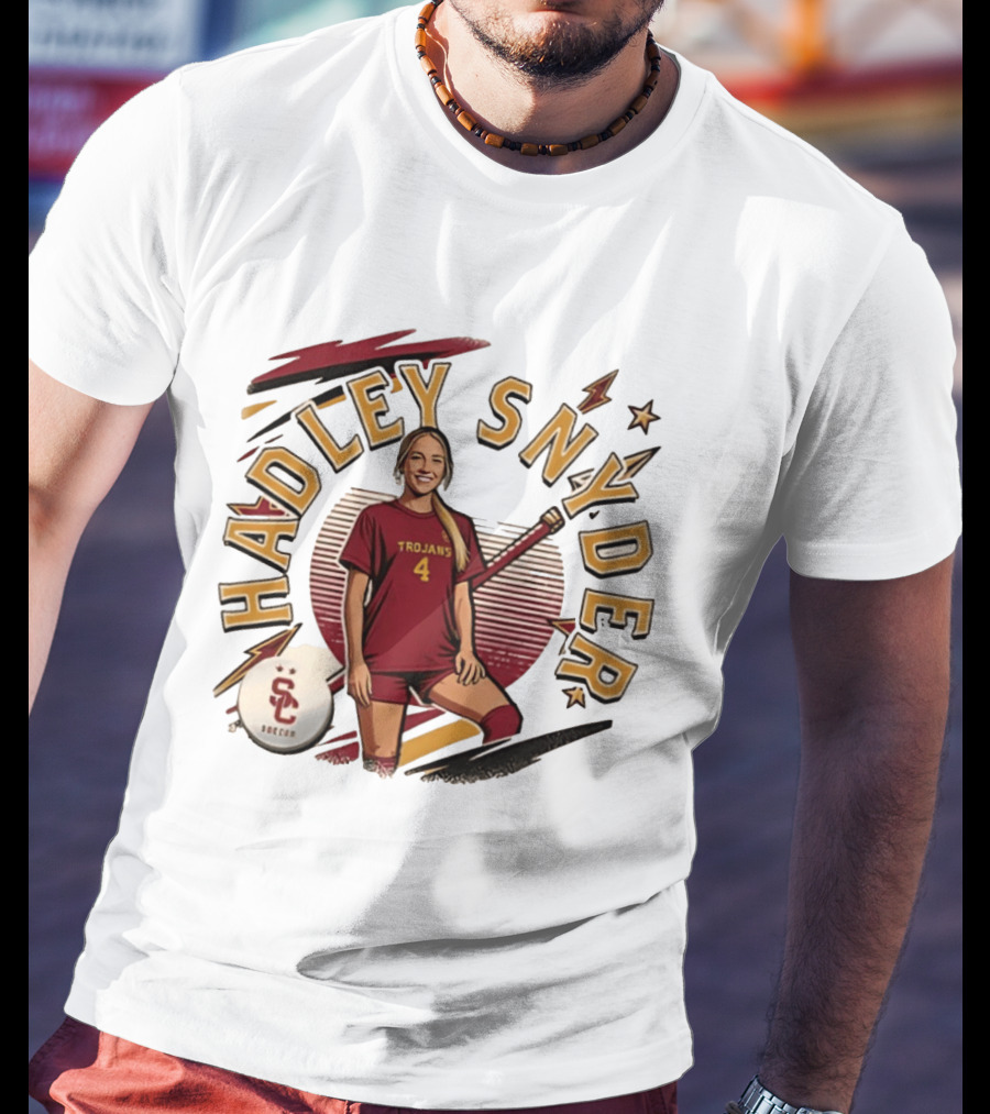 Hadley Snyder USC Trojans Soccer 4 T-Shirt