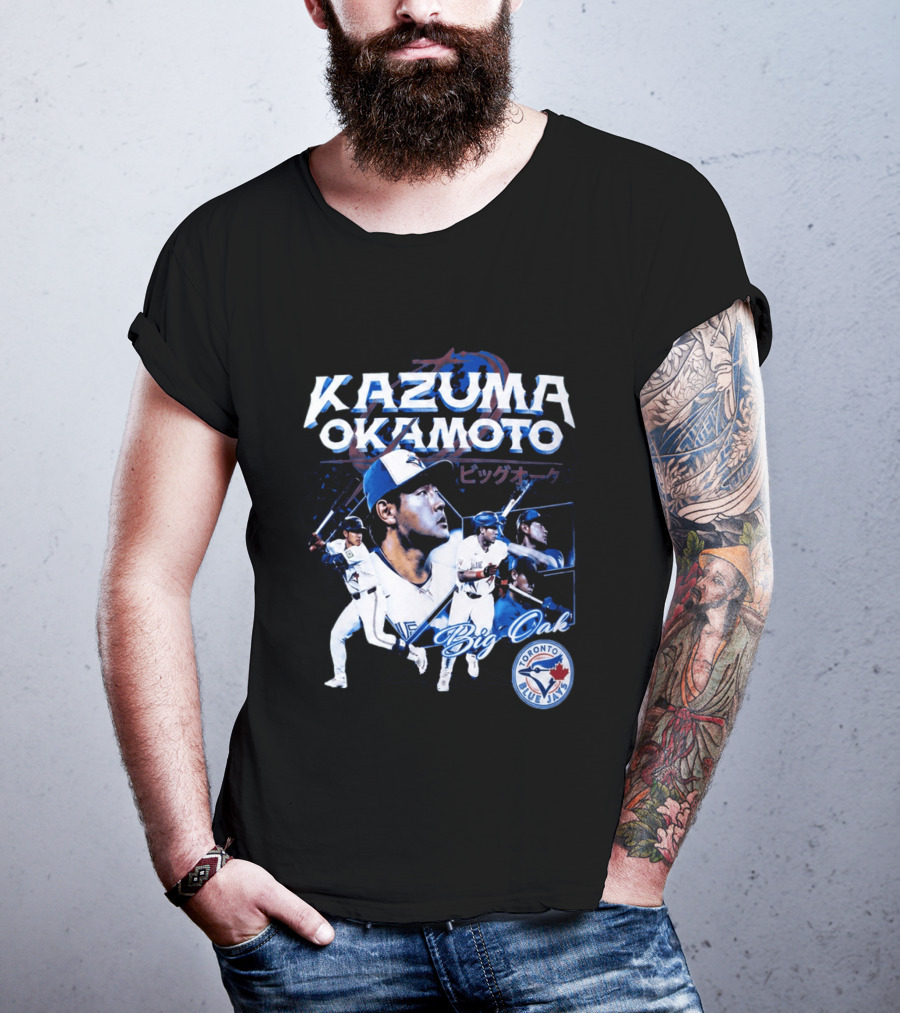 Kazuma Okamoto Big Oak Toronto Blue Jays T-Shirt
