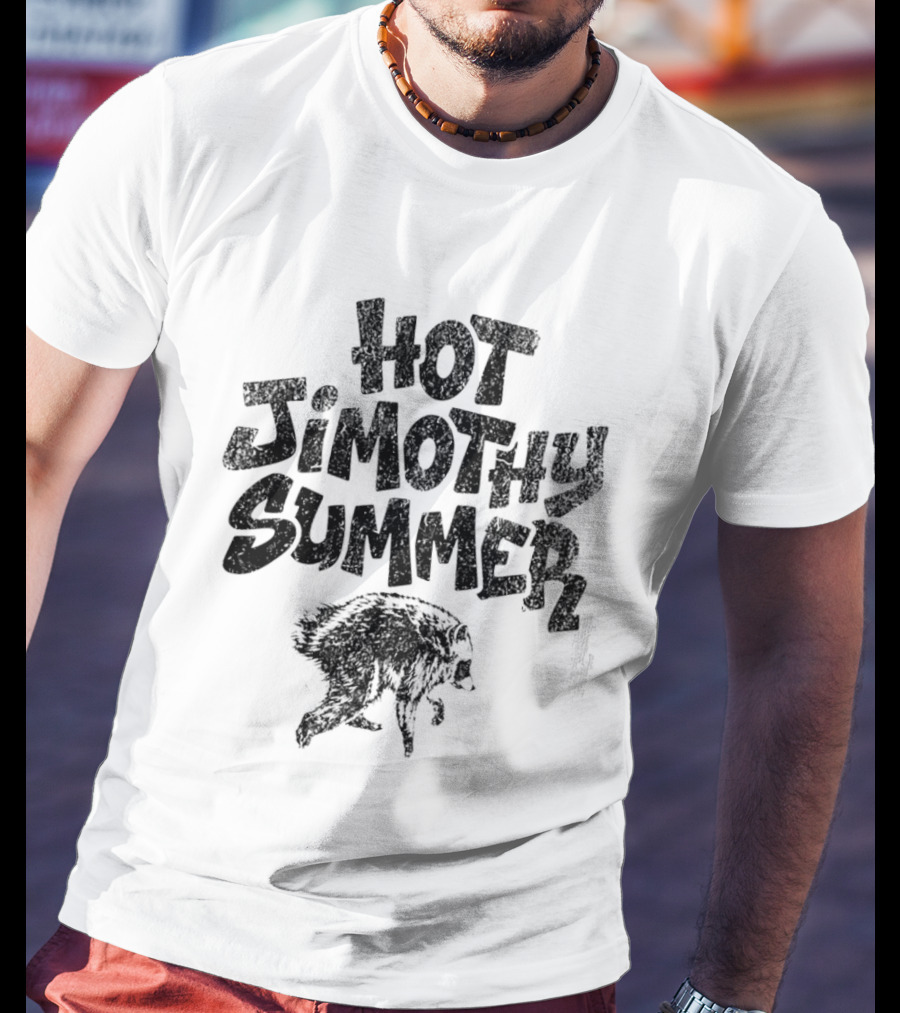 HOT Jimothy Summer Viral Raccoon Meme T-Shirt