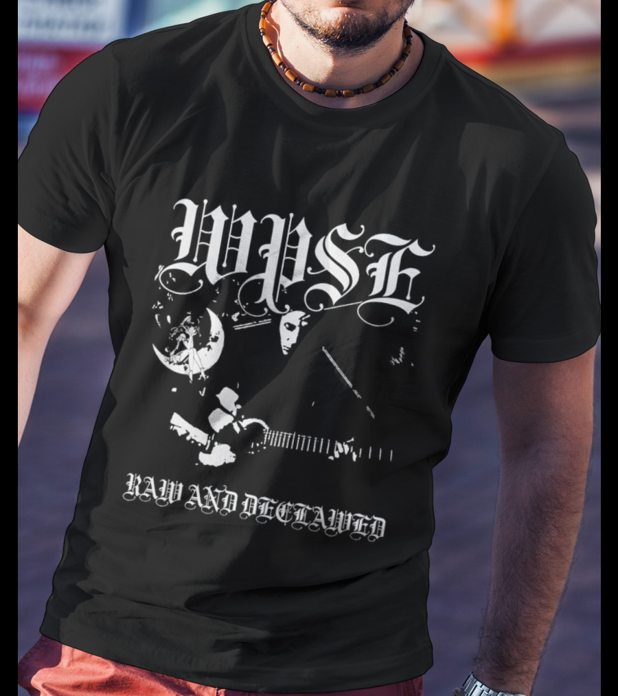 Wicca Phase Springs Eternal WPSG Raw And Declawed Mystical Onlooker Moon T-Shirt