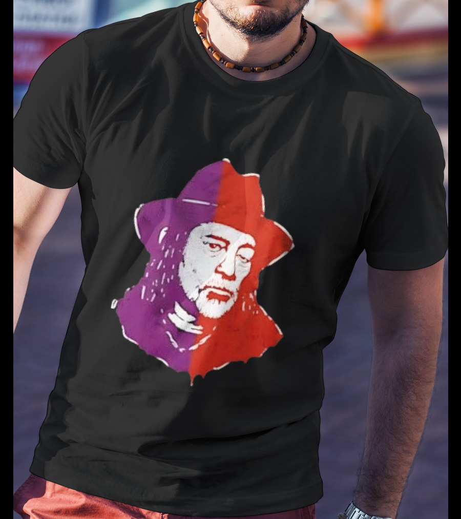 Willie Nelson Face Pop Art Style Cowboy Hat T-Shirt