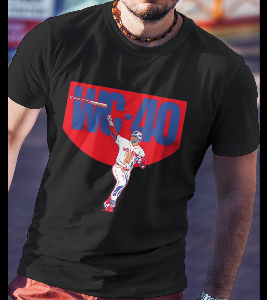 Willson Contreras WC 40 Boston Red Sox Baseball MLB 2026 T-Shirt