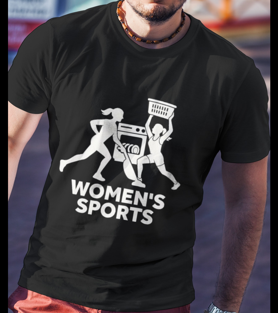 Women's Sports Running And Chores Laundry And Baking T-Shirt