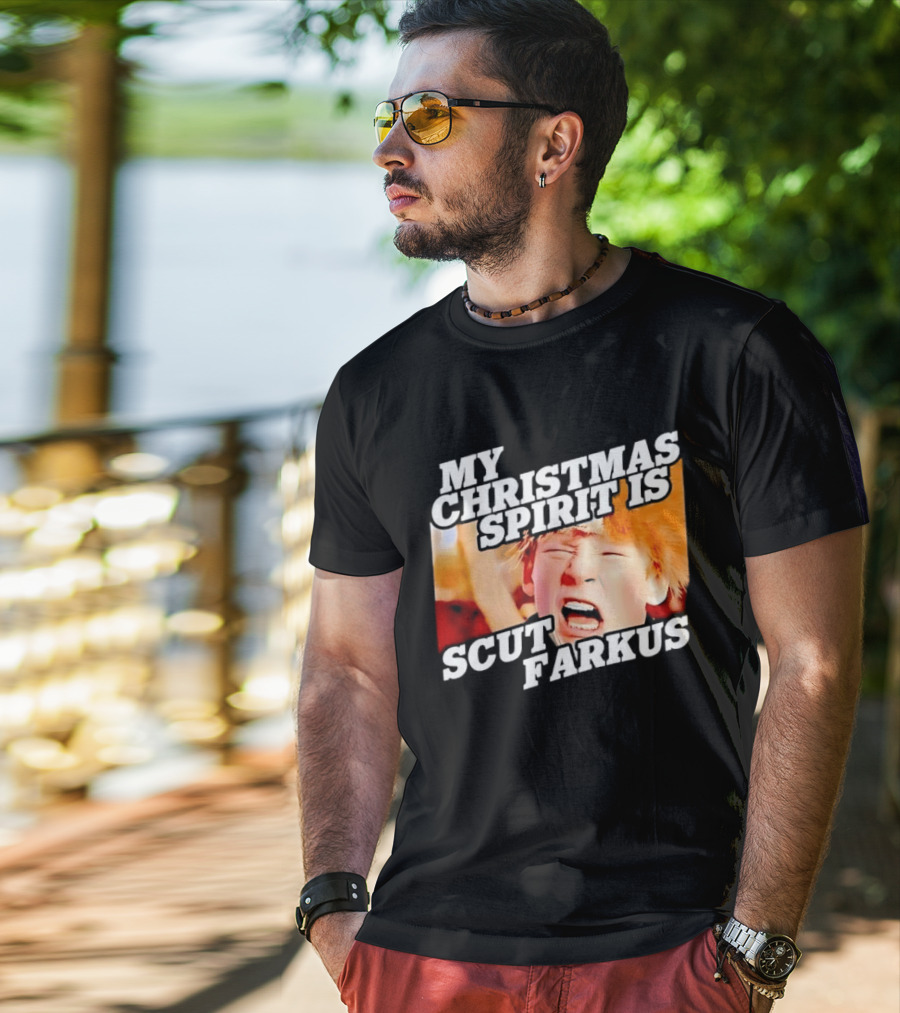 A Christmas Story My Christmas Spirit Is Scut Farkus T-Shirt