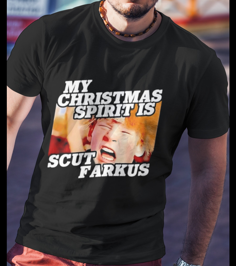 A Christmas Story My Christmas Spirit Is Scut Farkus T-Shirt