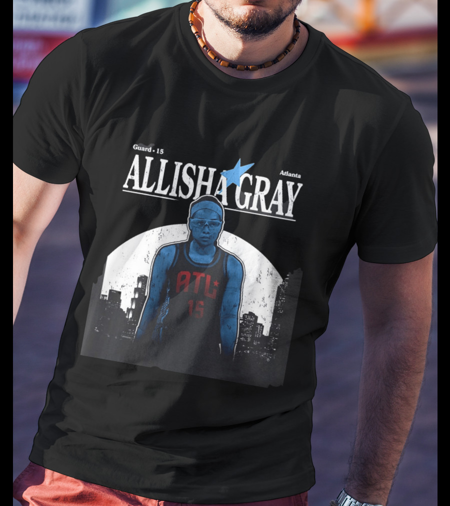 Guard 15 Allisha Gray ATL Atlanta T-Shirt