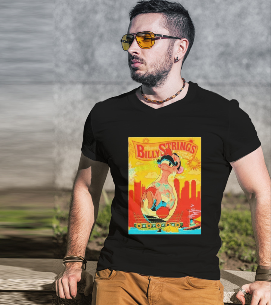 Billy Strings Boston MA Night 2 Agganis Arena July 21 2026 Greatest Show Of All Time T-Shirt