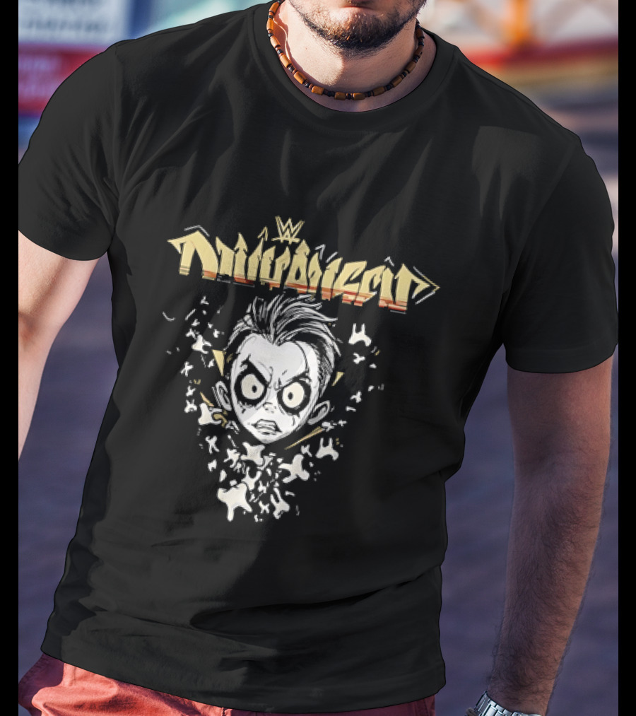 Danhausen WWE Superstars Cartoon Head With Crown T-Shirt