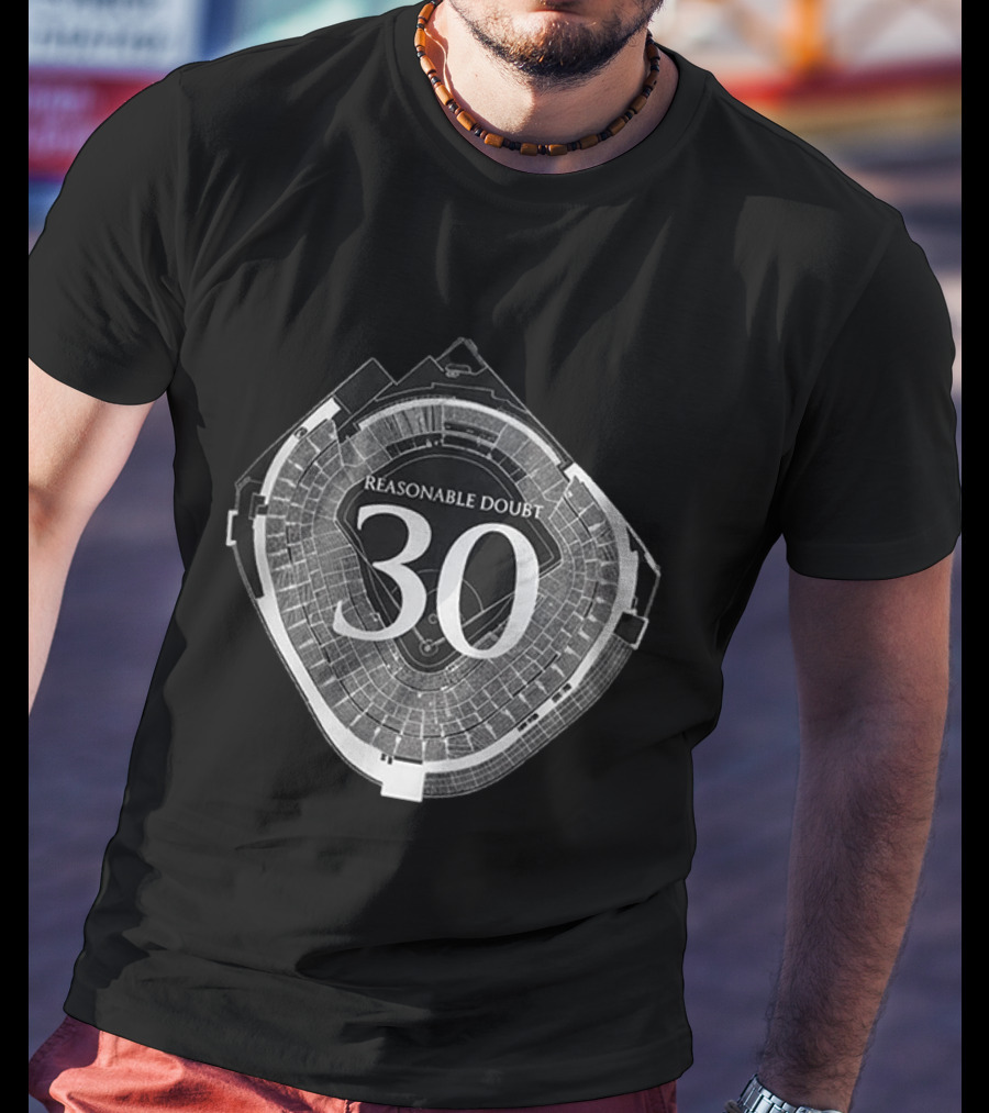 Reasonable Doubt 30 Stadium Concert Tour Commemorative T-Shirt
