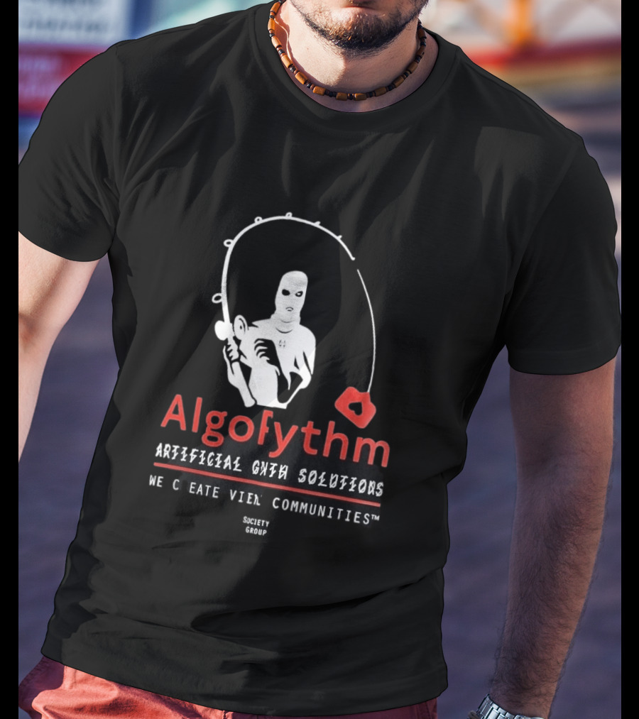 Nicky Romero Tomorrowland Algofythm We Create Viral Communities Society Group T-Shirt