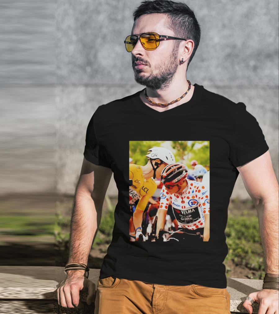 Jonas Vingegaard Tadej Pogačar LCL UAE Visma 2026 T-Shirt
