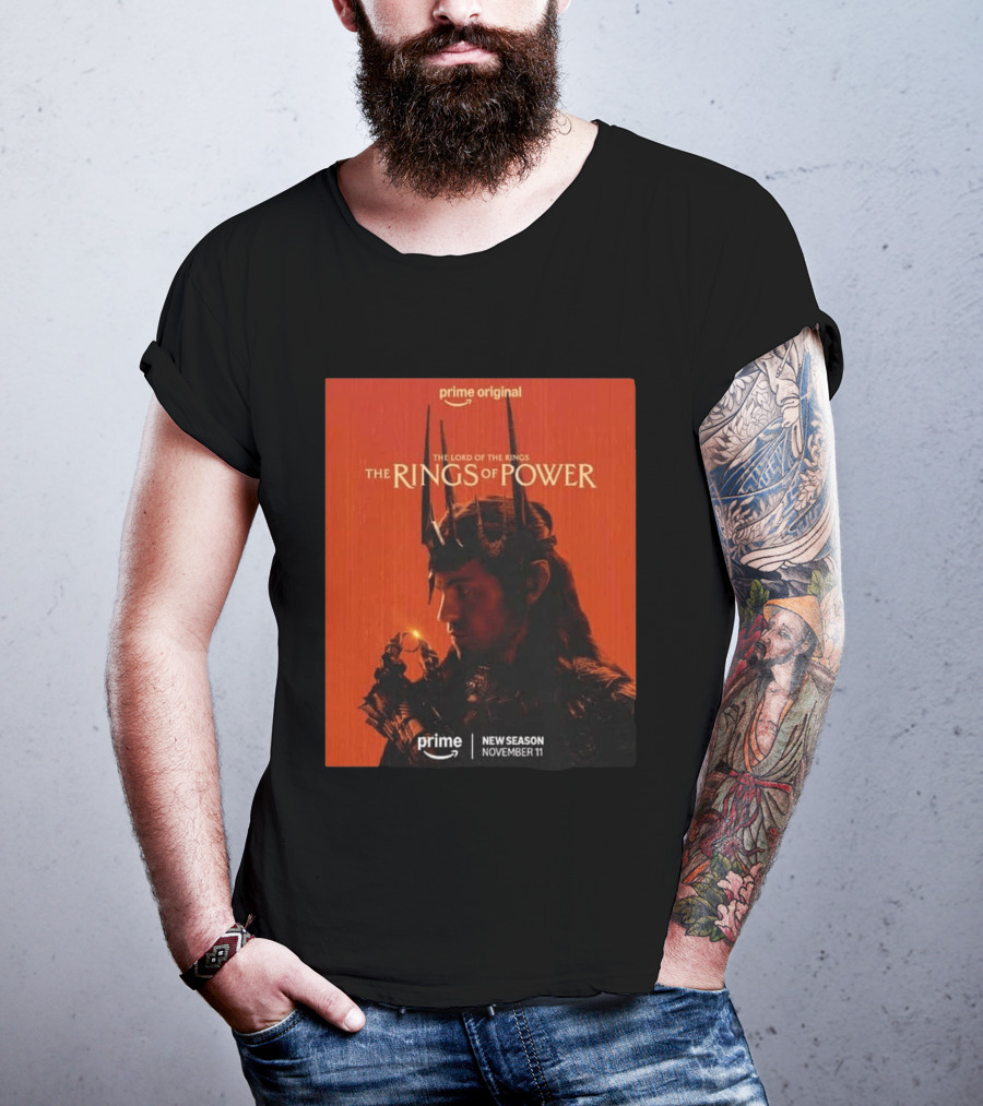 Prime Original The Lord Of The Rings The Rings Of Power New Season November 11 T-Shirt