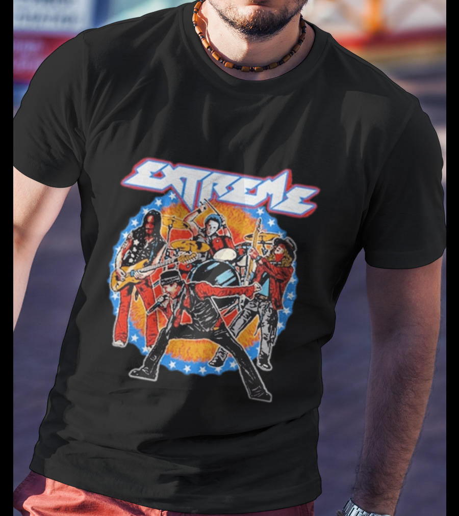 Extreme Band With 2026 World Tour Tin Man T-Shirt