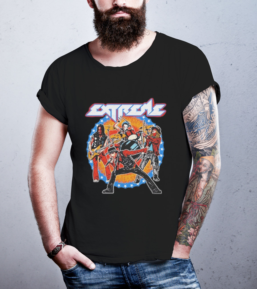 Extreme Band With 2026 World Tour Tin Man T-Shirt