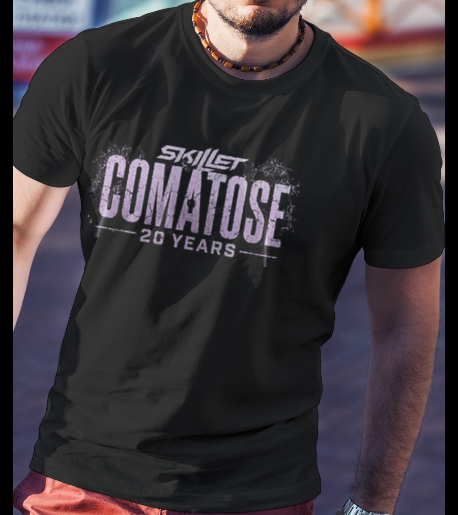Skillet Comatose 20 Years Still Screaming Tour Anniversary T-Shirt