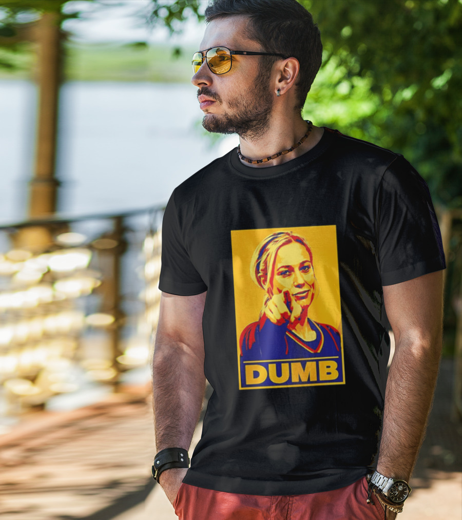 Sophia Cunningham Dumb Woman Pointing Her Finger T-Shirt