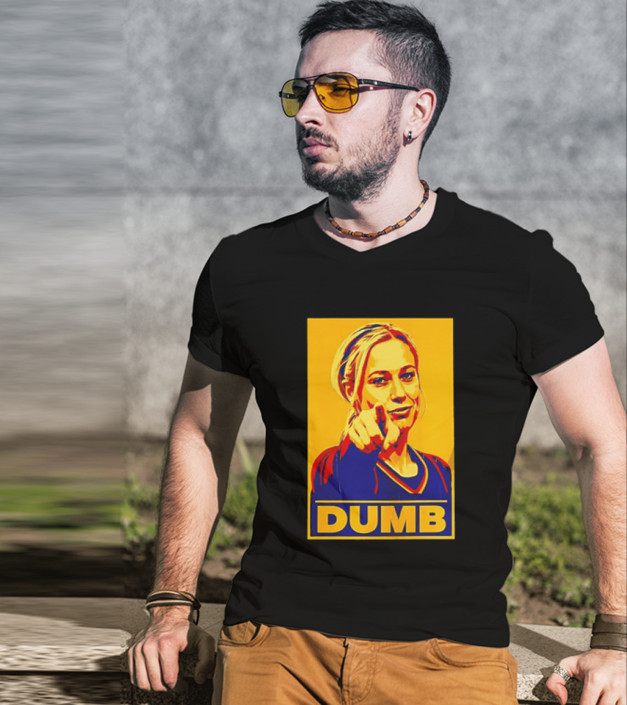 Sophia Cunningham Dumb Woman Pointing Her Finger T-Shirt