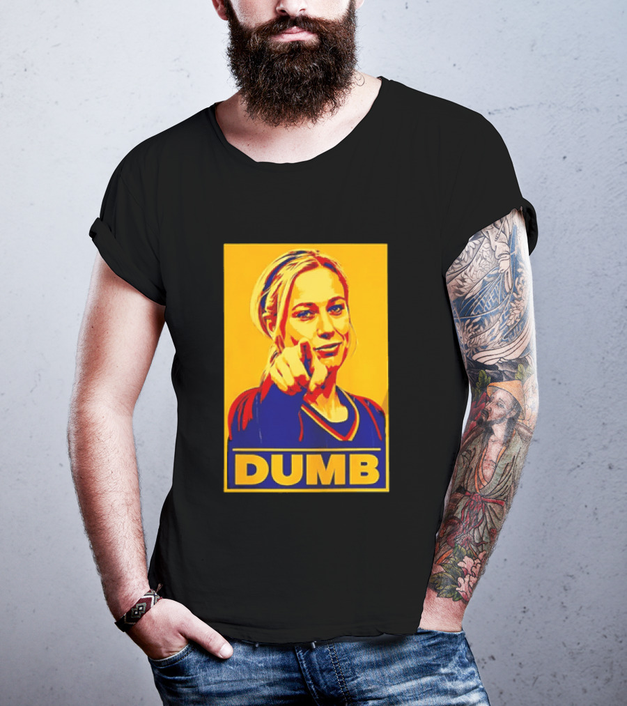 Sophia Cunningham Dumb Woman Pointing Her Finger T-Shirt