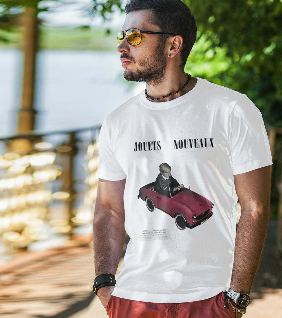 Jouets Nouveaux Vintage Car Child Paris Image T-Shirt