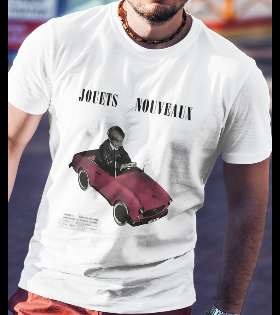 Jouets Nouveaux Vintage Car Child Paris Image T-Shirt