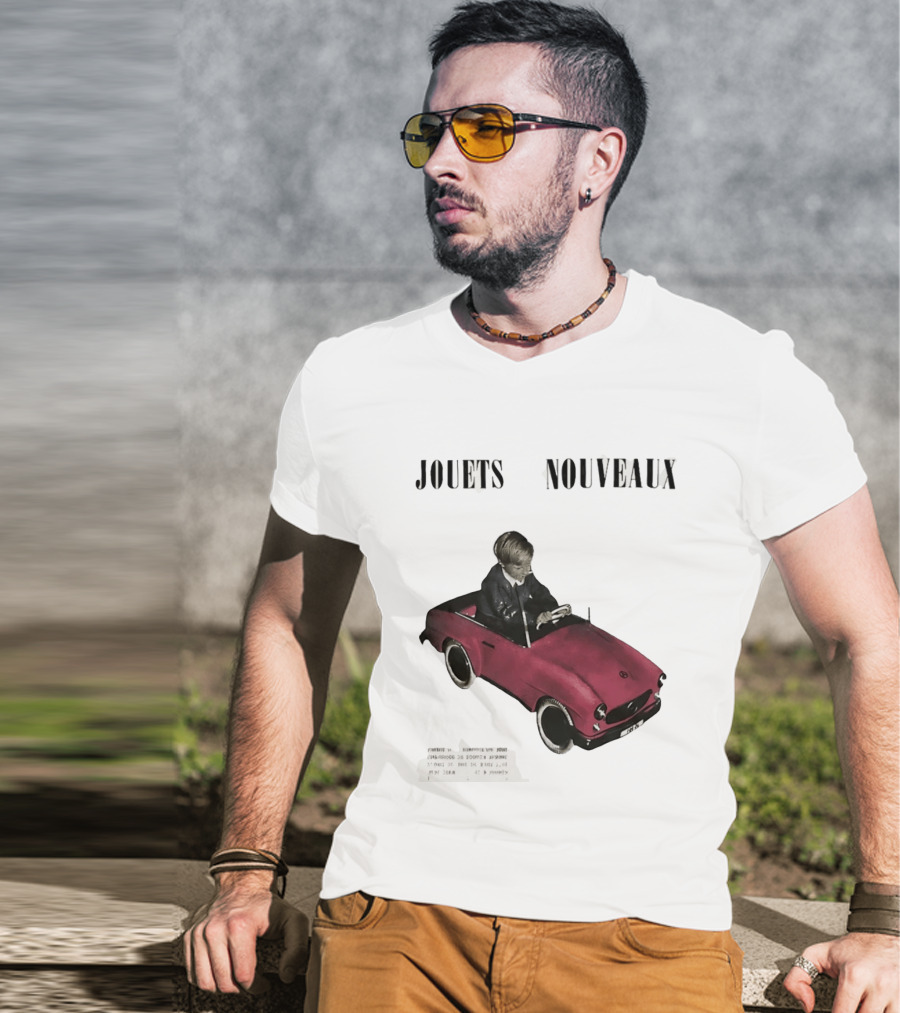 Jouets Nouveaux Vintage Car Child Paris Image T-Shirt