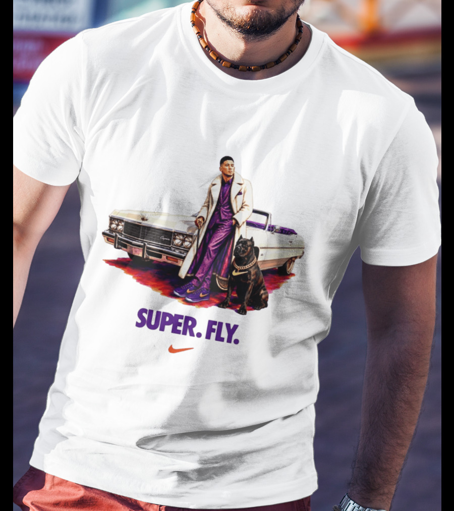 Devin Booker Super Fly Chevrolet Caprice Nike T-Shirt