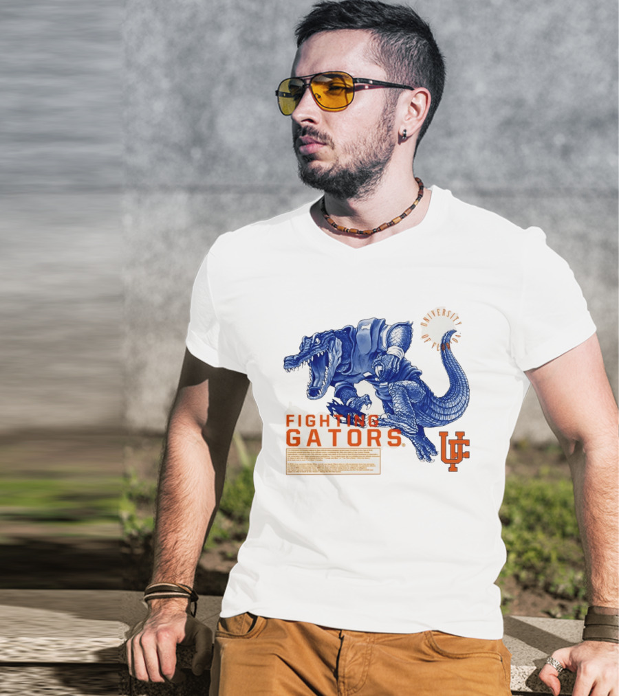 University Of Florida Fighting Gators History Of The Gator T-Shirt