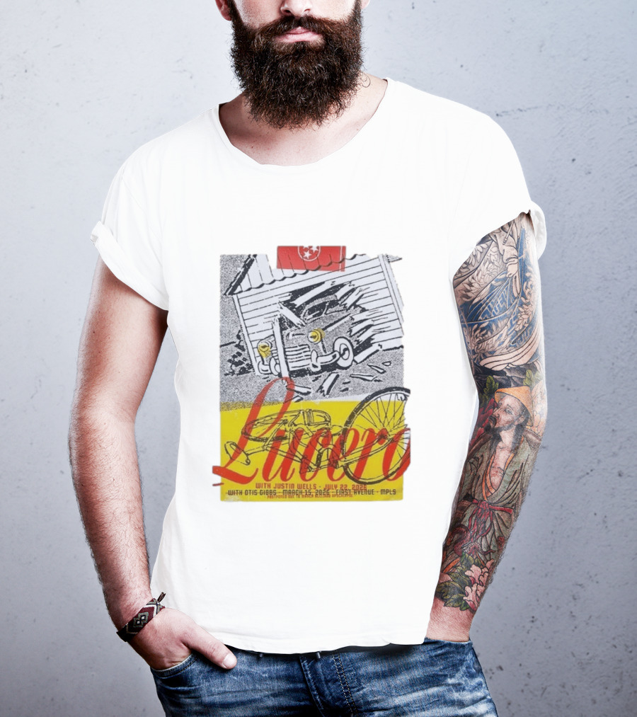 Lucero 20th Anniversary With Justin Wells July 2026 First Avenue MPLS T-Shirt