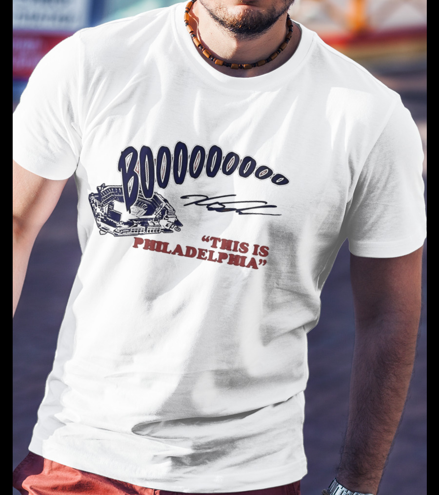 BOOOO This Is Philadelphia Kyle Schwarber Philadelphia Phillies Baseball T-Shirt