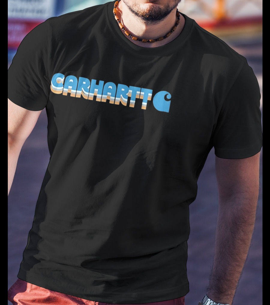 Carhartt Retro Blue Wave T-Shirt