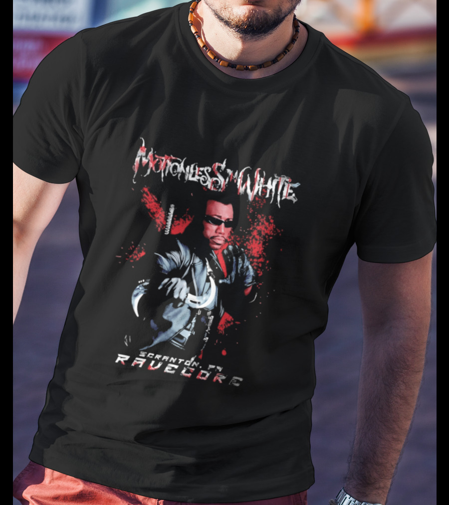 Motionless In White Blood Rave Scranton PA Ravecore T-Shirt