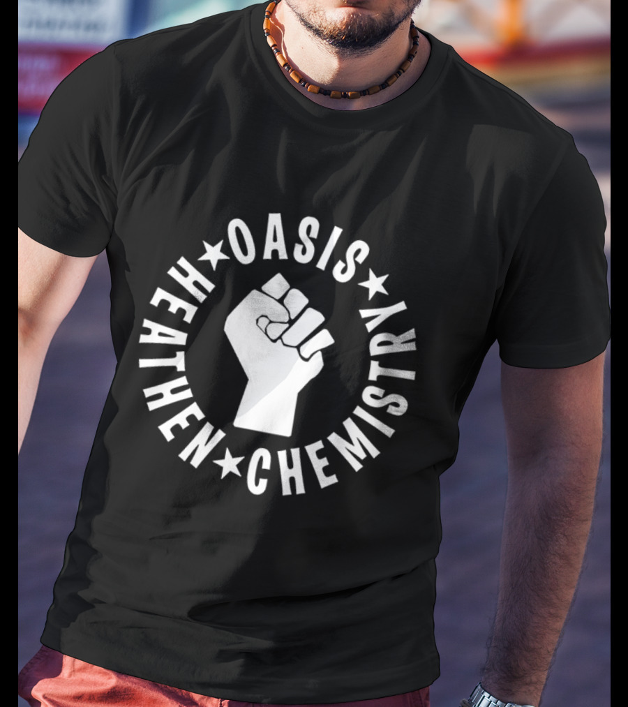 Oasis Heathen Chemistry Fist T-Shirt