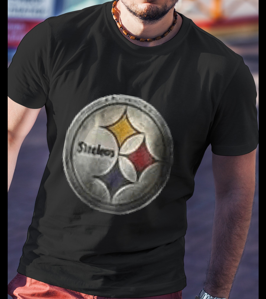 Pittsburgh Steelers Runs In My Blood Skeleton Steelers T-Shirt
