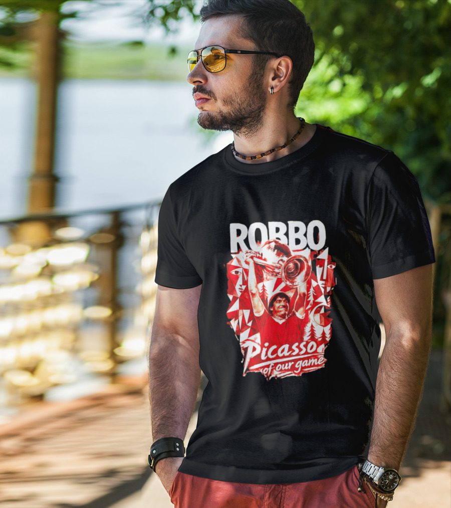Robbo Picasso Of Our Game Nottm Forest Triumph Celebration T-Shirt