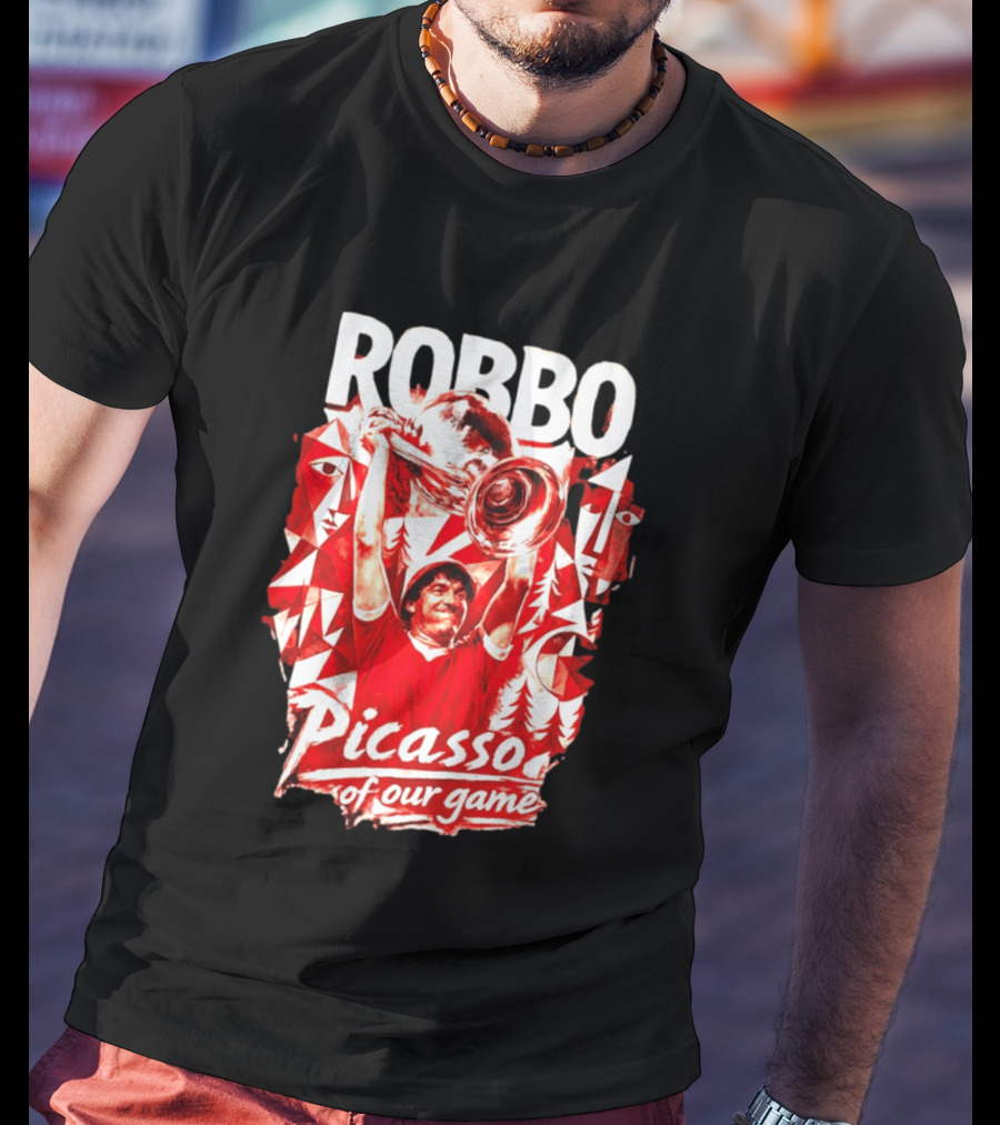 Robbo Picasso Of Our Game Nottm Forest Triumph Celebration T-Shirt