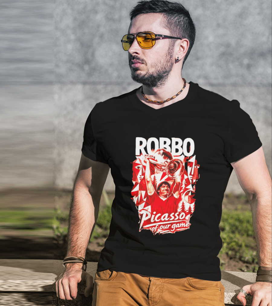 Robbo Picasso Of Our Game Nottm Forest Triumph Celebration T-Shirt