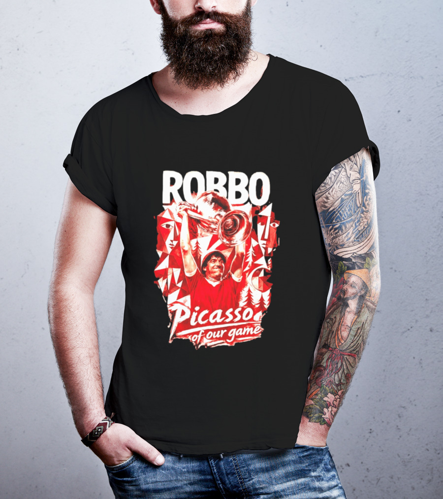 Robbo Picasso Of Our Game Nottm Forest Triumph Celebration T-Shirt