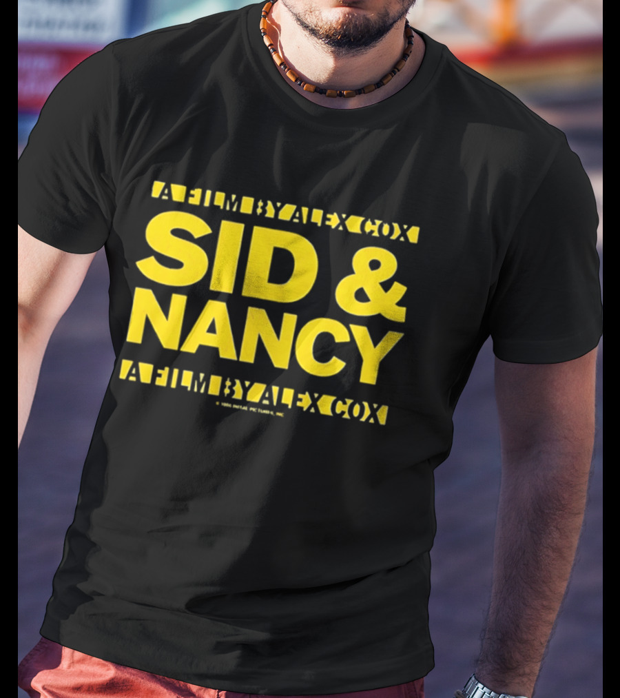 Sid & Nancy Movie Promo Yellow T-Shirt
