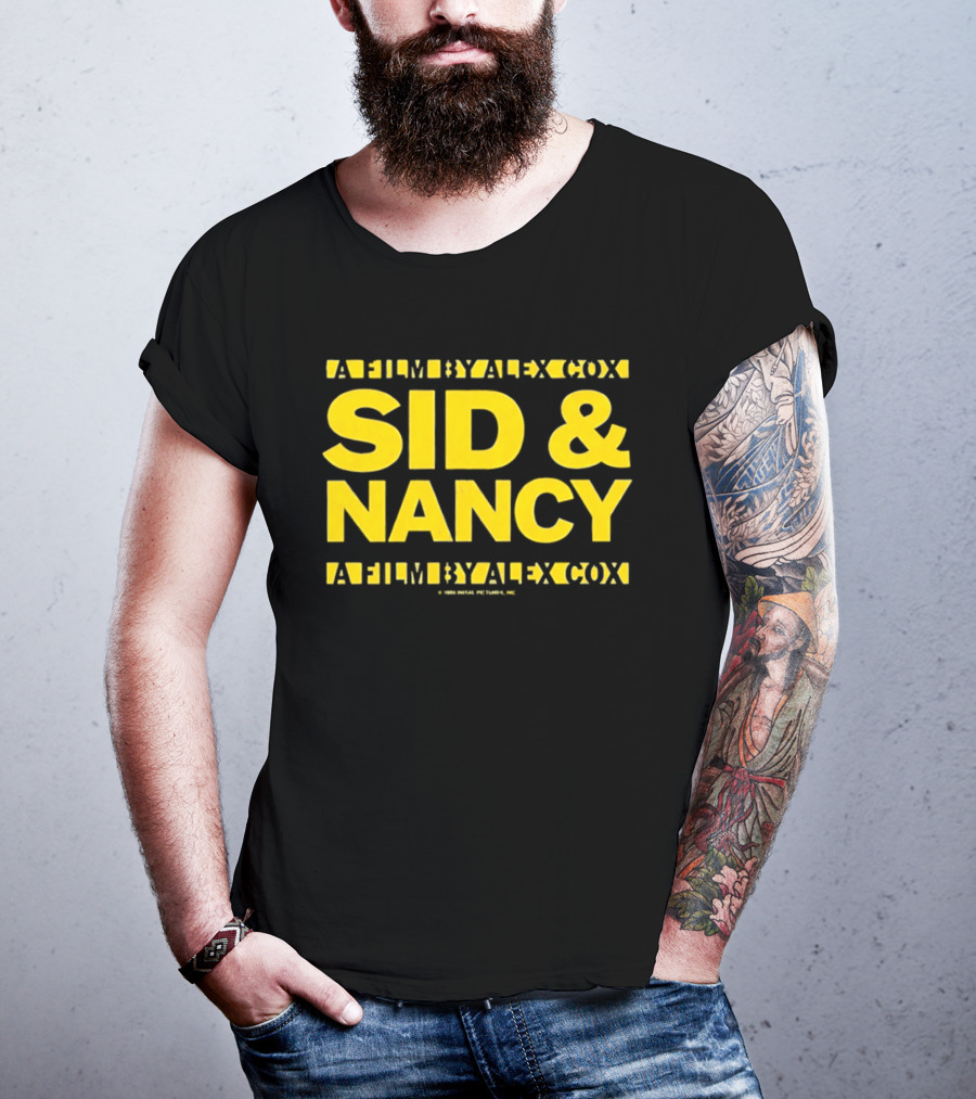 Sid & Nancy Movie Promo Yellow T-Shirt